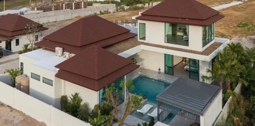 Villa in Hua Hin, Thailand 4 Schlafzimmer № 222563
