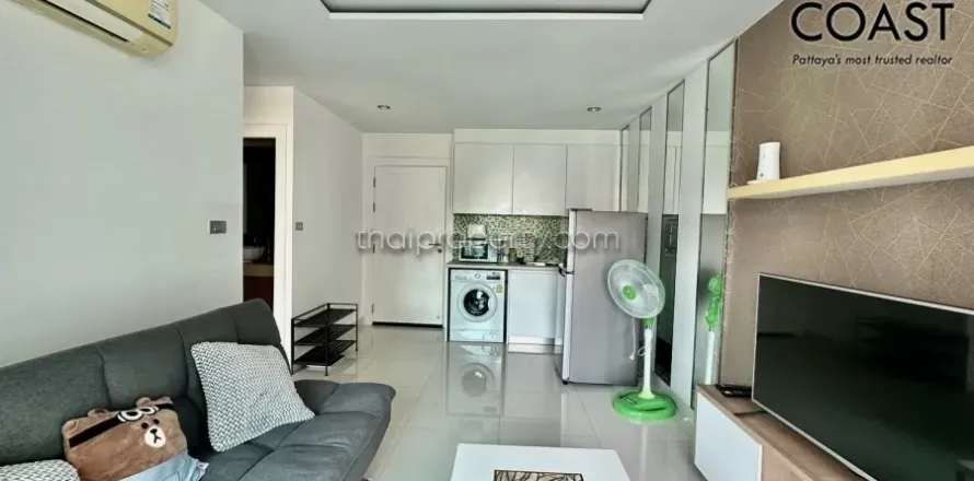 Condominio de 1 dormitorio en Jomtien Beach, Pattaya, Tailandia № 213224