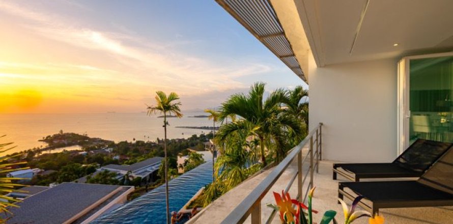 Таунхаус в Самуи, Таиланд с 3 спальнями № 148261