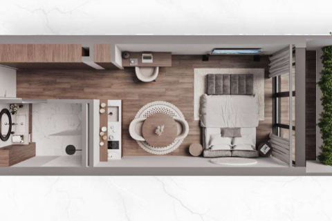 Студия в кондо в Пхукете, Таиланд № 158629 - фото 10