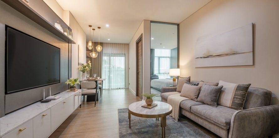 Studio dans le Condo à Bang Rak, Bangkok, Thaïlande  № 137397