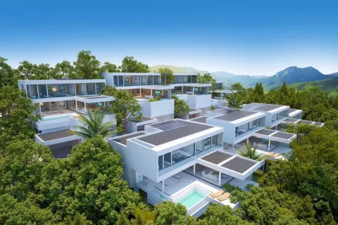 Villa auf Chaweng Beach, Ko Samui, Thailand 2 Schlafzimmer № 220436 - Foto 2