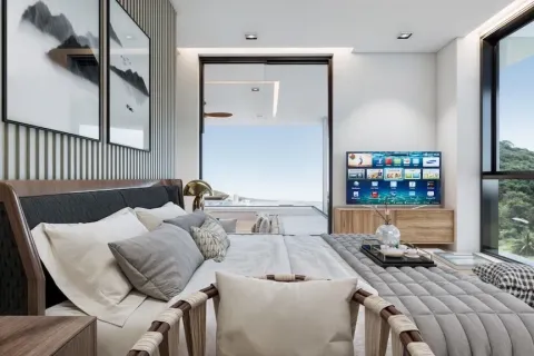 Villa auf Chaweng Beach, Ko Samui, Thailand 2 Schlafzimmer № 220436 - Foto 10