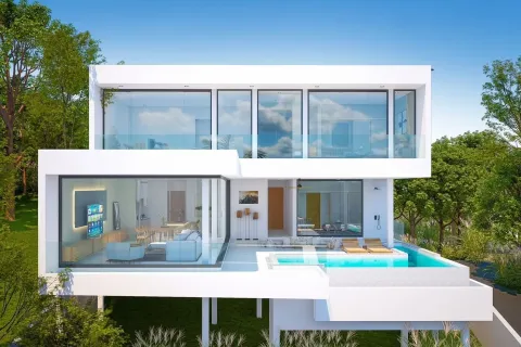 Villa auf Chaweng Beach, Ko Samui, Thailand 4 Schlafzimmer № 220433 - Foto 5