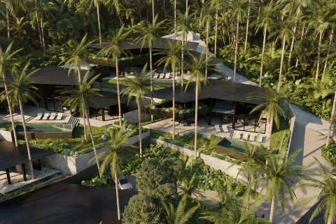 Chalet de 3 dormitorios en Ko Samui, Tailandia № 220438