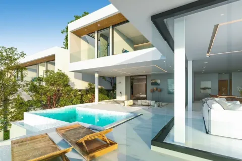 Villa auf Chaweng Beach, Ko Samui, Thailand 3 Schlafzimmer № 220435 - Foto 4
