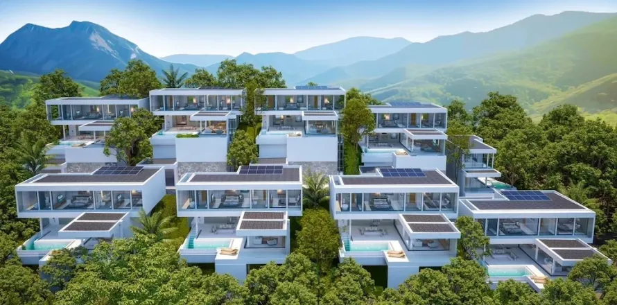 Villa auf Chaweng Beach, Ko Samui, Thailand 3 Schlafzimmer № 220435