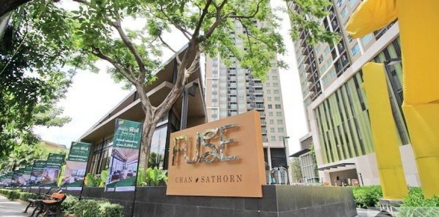 Condo à Sathon, Bangkok, Thaïlande, 2 chambres  № 148096