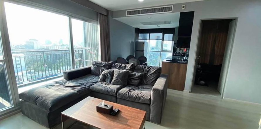 Кондоминиум с 2 спальнями в Дин Даенге, Бангкок, Таиланд № 158914