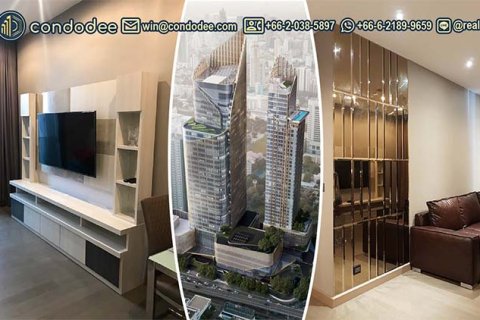Condo à Huai Khwang, Bangkok, Thaïlande, 2 chambres  № 200666