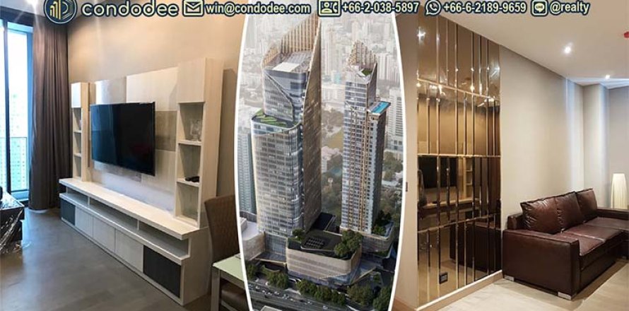 Condo à Huai Khwang, Bangkok, Thaïlande, 2 chambres № 200666