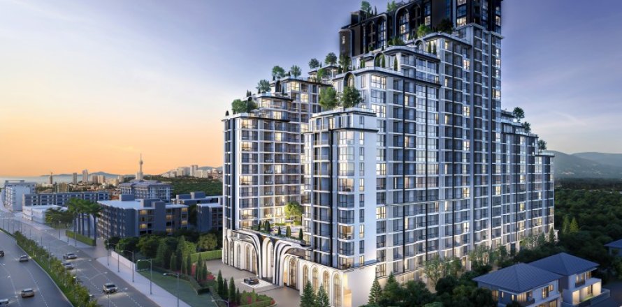 Кондоминиум с 2 спальнями в Паттайе, Таиланд № 119283