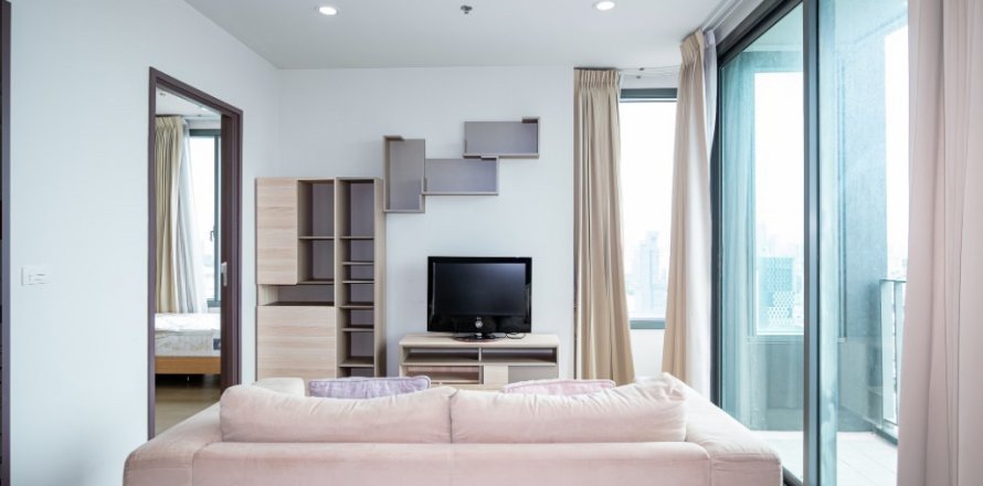 Кондоминиум с 2 спальнями в Бангкоке, Таиланд № 143393