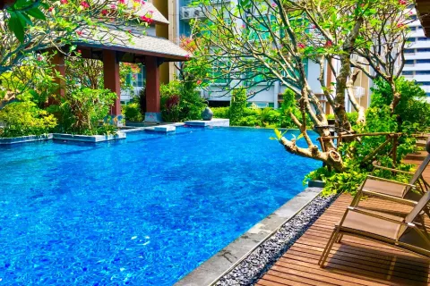 Кондоминиум с 2 спальнями в Ратчатхеви, Бангкок, Таиланд № 139455 - фото 18