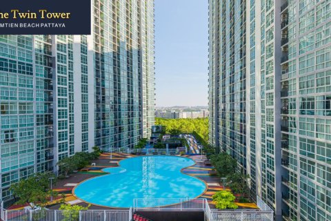 Eigentumswohnung auf Jomtien Beach, Pattaya, Thailand, 2 Schlafzimmer  № 222529 - Foto 15