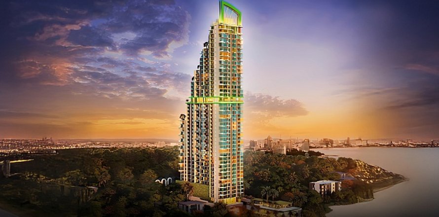 Квартира в Паттайе, Таиланд с 3 комнатами № 159782