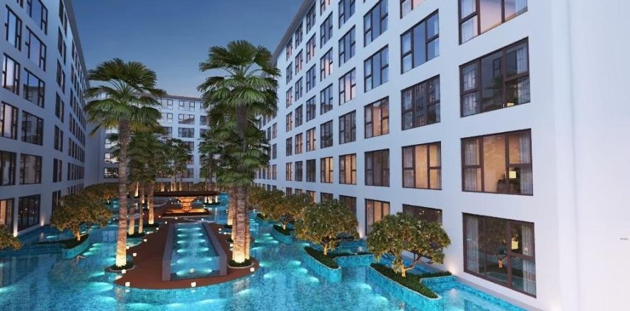 Квартира в Паттайе, Таиланд с 2 комнатами № 159786