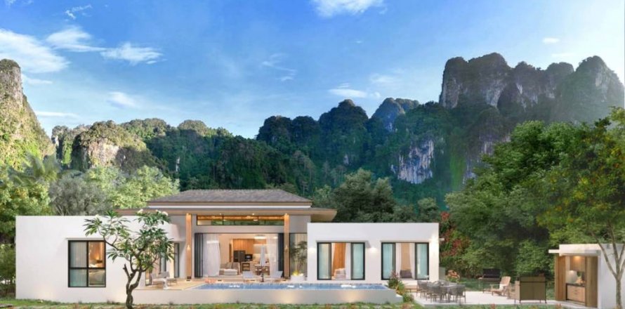 Villa à Krabi, Thaïlande 3 chambres № 134553