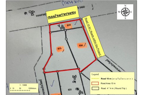 Земельный участок в Паттайе, Таиланд 26053.6м2 № 156923 - фото 4