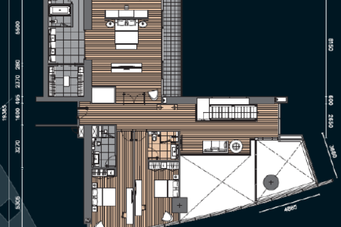 Penthouse in Bangkok, Thailand 4 bedrooms № 181033 - photo 15