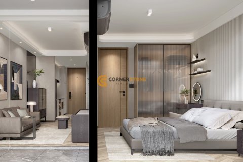 Studio dans le Condo sur Jomtien Beach, Pattaya, Thaïlande  № 232953