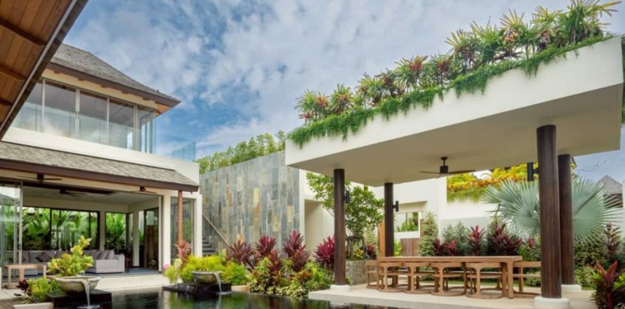 Вилла в Банг Тао, Таиланд с 4 спальнями  № 156287