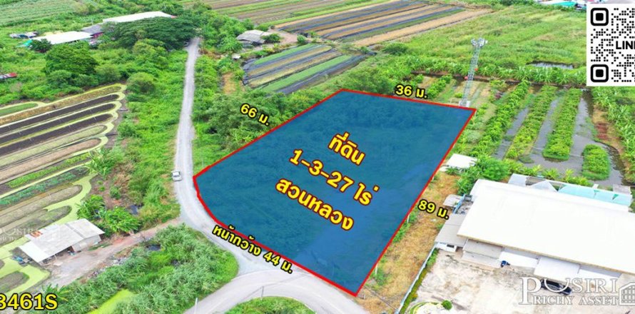 Land in Krathum Baen, Thailand 2908 sq.m. № 164308