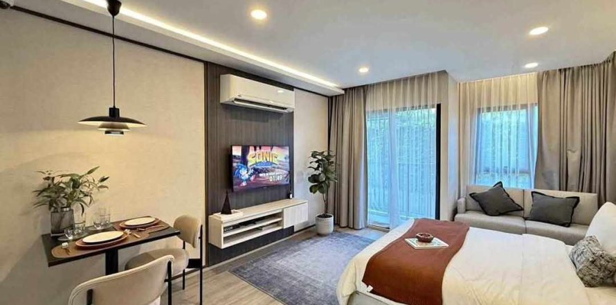 Квартира в Паттайе, Таиланд с 2 комнатами  № 205822