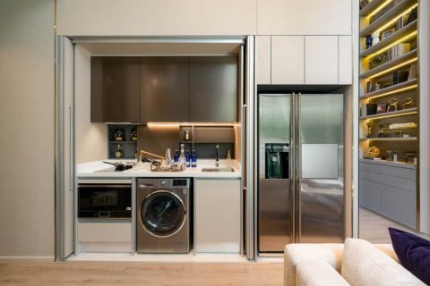 Дуплекс в Бангкоке, Таиланд с 1 спальней  № 166517 - фото 10