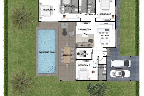 Villa à Hua Hin, Thaïlande 3 chambres № 166511 - photo 9