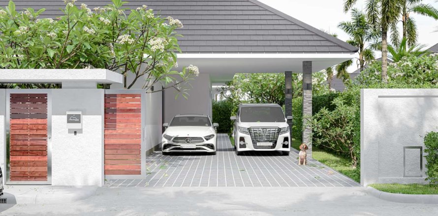 Villa à Hua Hin, Thaïlande 3 chambres № 166511