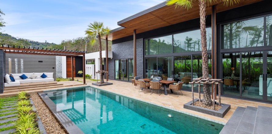 Villa à Rawai, Thaïlande 4 chambres № 166513