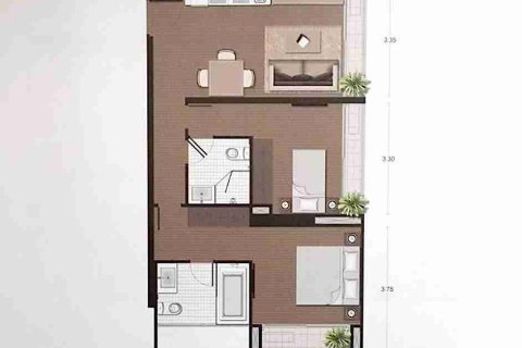 Condo in Thonburi, Bangkok, Thailand, 2 bedrooms № 183465 - photo 6