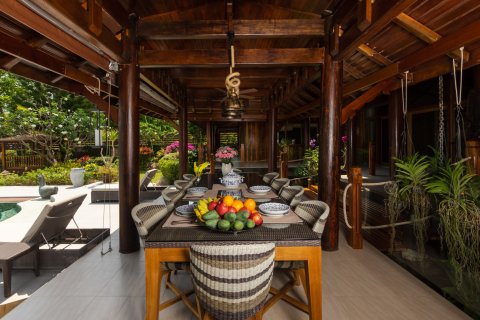 Вилла в Самуи, Таиланд с 4 спальнями  № 163537 - фото 9