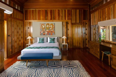 Вилла в Самуи, Таиланд с 4 спальнями  № 163537 - фото 16