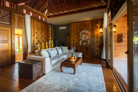 Вилла в Самуи, Таиланд с 4 спальнями  № 163537 - фото 4