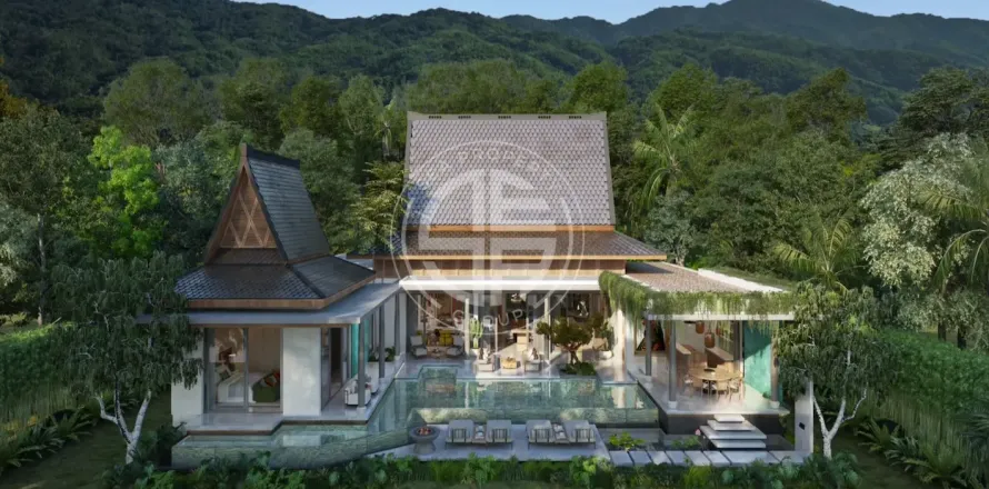 วิลล่าในป่าคลอก, ประเทศไทย 4 ห้องนอน № 190853