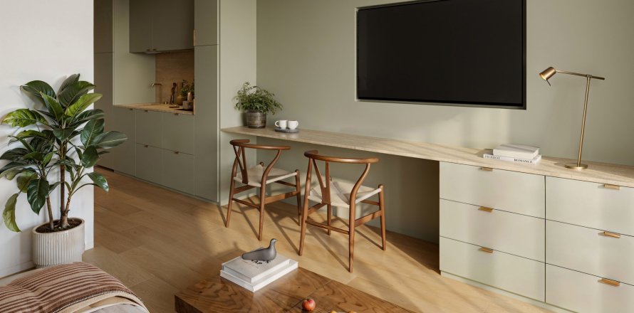 Condo à Phuket, Thaïlande, 1 chambre à The Momentum Phuket Phase 2  № 167069