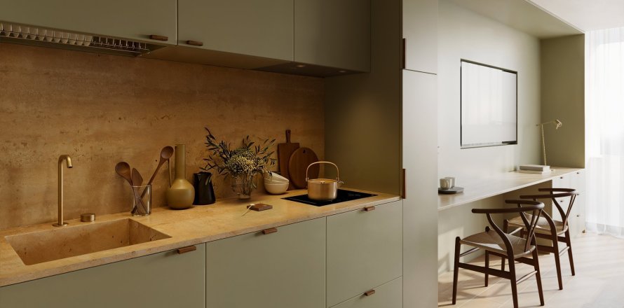 Condo à Phuket, Thaïlande, 1 chambre à The Momentum Phuket Phase 2  № 167070