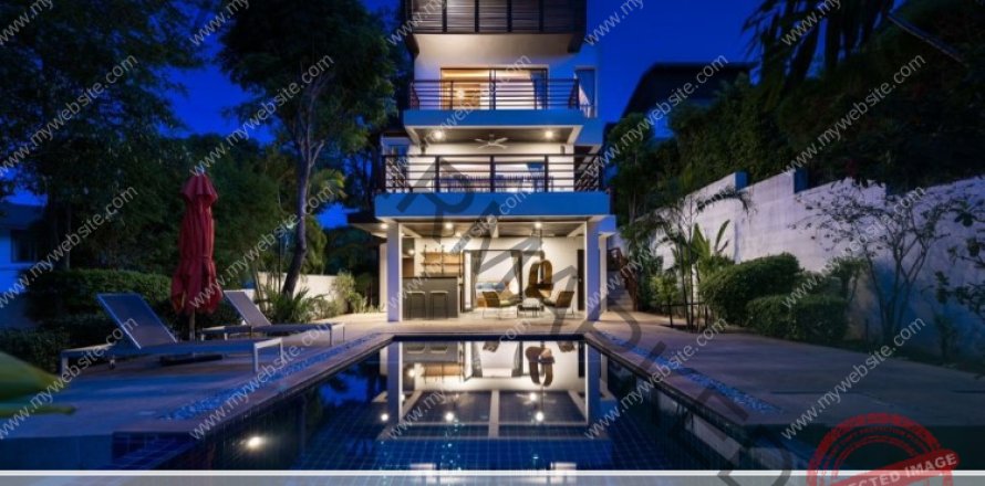 Villa in Ko Samui, Thailand 3 Schlafzimmer № 222299