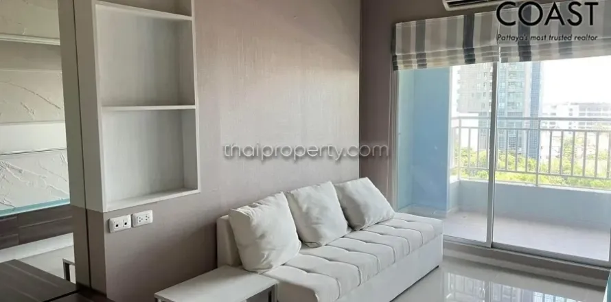 Condominio de 1 dormitorio en Jomtien Beach, Pattaya, Tailandia № 213405