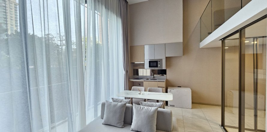 Кондоминиум с 2 спальнями в Ваттхане, Бангкок, Таиланд № 152622