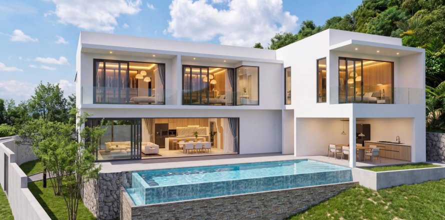 Villa in Ko Samui, Thailand 4 bedrooms № 233139