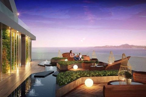 Квартира в Resell Grand Solair, Паттайя, Таиланд с 4 комнатами  № 171328