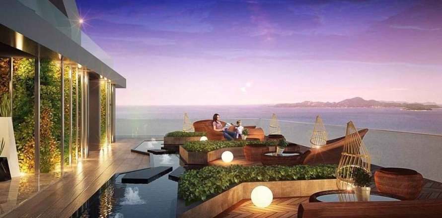 Квартира в Resell Grand Solair, Паттайя, Таиланд с 4 комнатами  № 171328