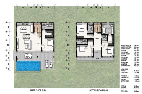 Вилла в Самуи, Таиланд с 4 спальнями  № 170131 - фото 12