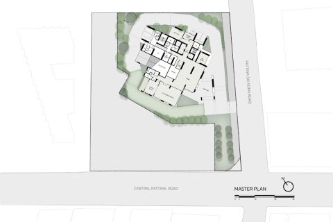 Кондоминиум с 1 спальней в Паттайе, Таиланд № 170130 - фото 17