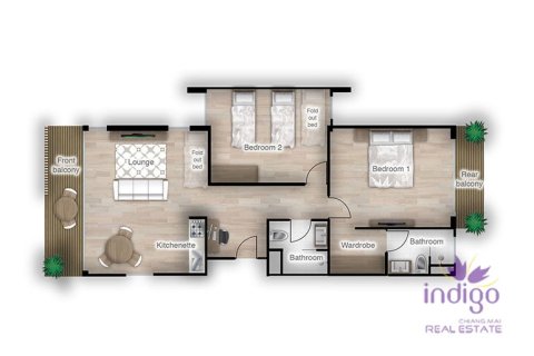 Коммерческая недвижимость в Чиангмае, Таиланд  № 162559 - фото 25