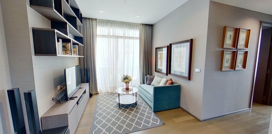 Condo in Bang Rak, Bangkok, Thailand, 2 bedrooms № 167517