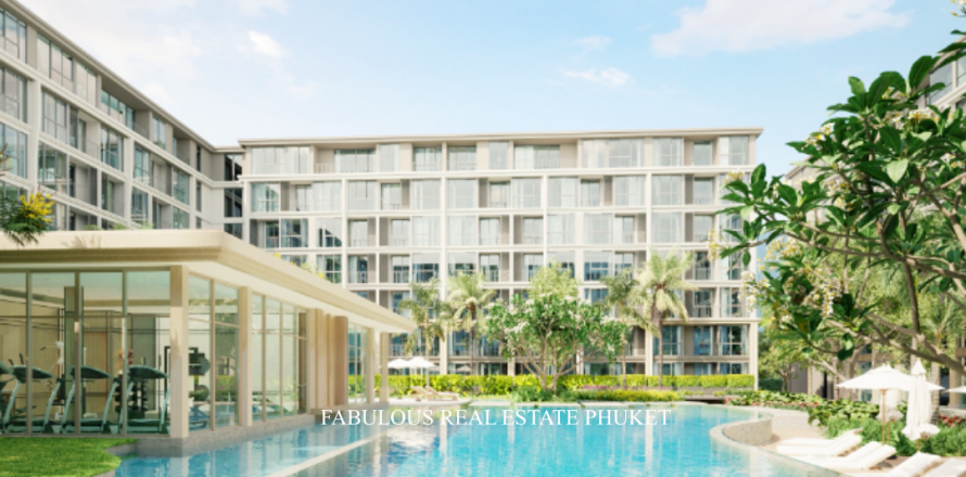 Condo à Bang Tao, Thaïlande, 2 chambres  № 179586